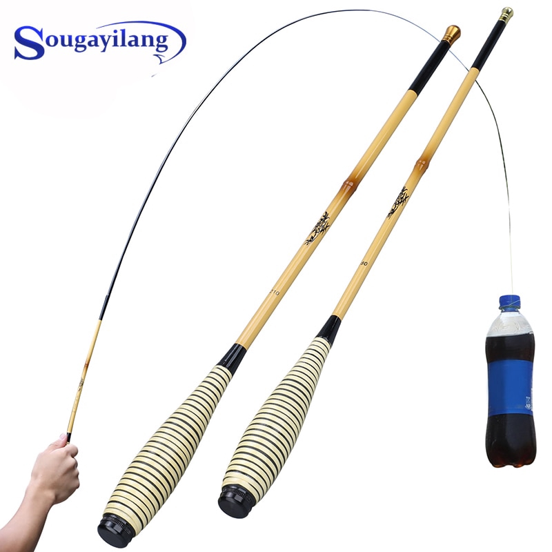 Sougayilang Telescopic Fishing Rod Reel Set 1.8m/6ft Fishing Rod