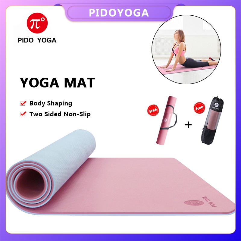 Clever Yoga Mat Towel Non-Slip for Hot Yoga. Grippy Double Sided Suede  Microfiber Towel Non-Slip Grip. Multifunctional - No Slip Yoga Mat Towel -  Mat