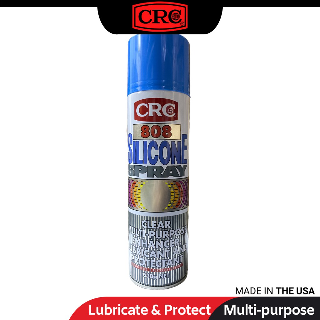 CRC Malaysia - CRC 808 Silicone Spray is a multi-purpose silicone spray.  CRC 808 Silicone Spray is a non-corrosive formula that provides a thin,  durable, clear, odourless film that lubricates, protects and