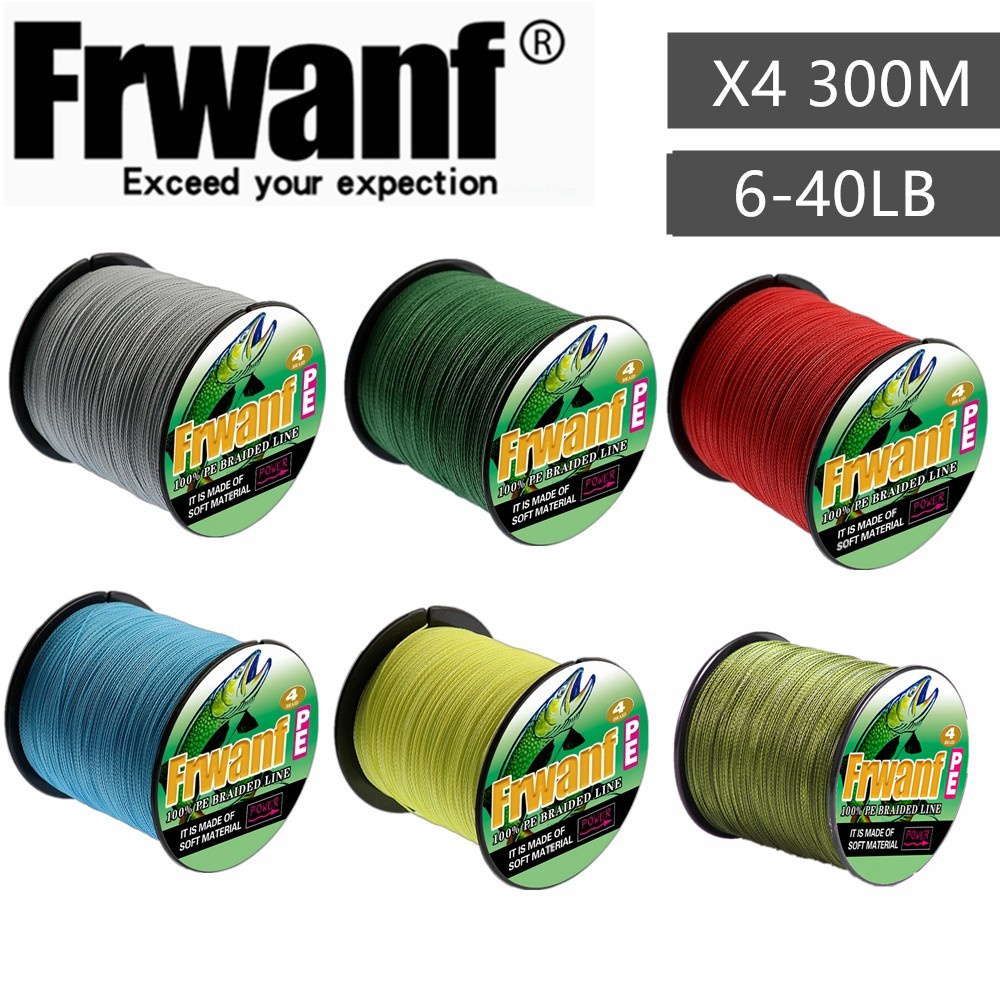Hercules Braided Fishing Line Carp Fly Fishing Cord Multifilament Strong 8  Strands 100% PE 300m Wire 30-40LB - AliExpress