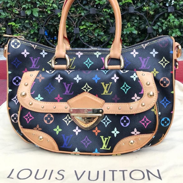 Louis Vuitton Black Multicolor Monogram Canvas Rita, myGemma, SG