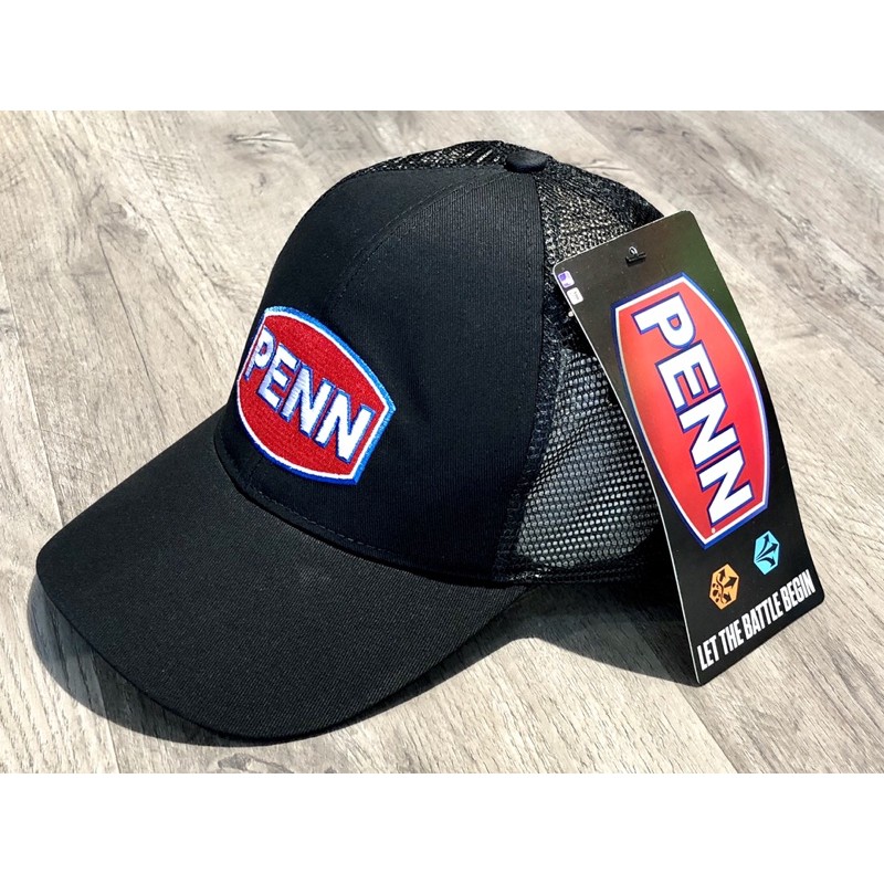 PENN Fishing Reels 'Let The Battle Begin' Red Sun Visor Fishing Hat Cap