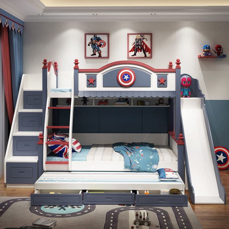 Double decker cheap kids bed