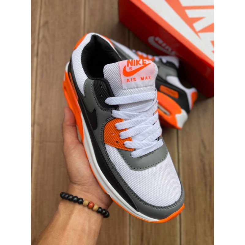 Air max 90 2024 essential blanc orange