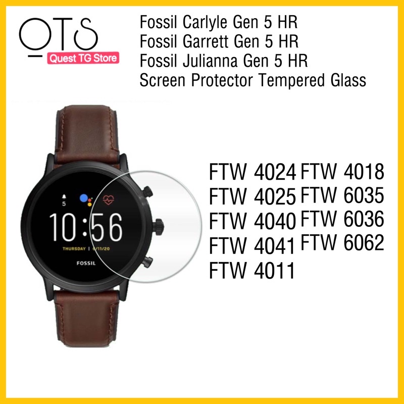 Fossil julianna hr gen online 5 display smartwatch ftw6036