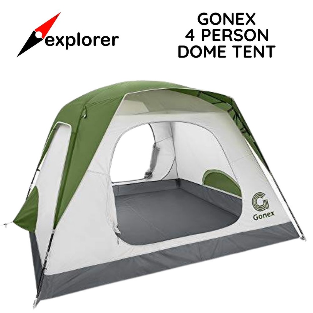 GONEX 4 PERSON LIGHTWEIGHT DOME TENT Shopee Malaysia