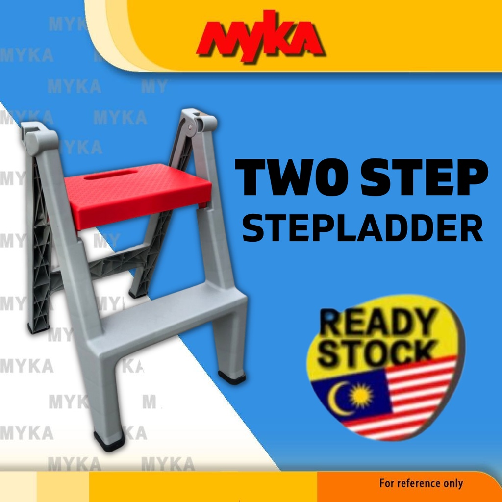 Plastic 2 step online ladder