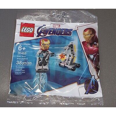 Lego iron man cheap and dum e polybag