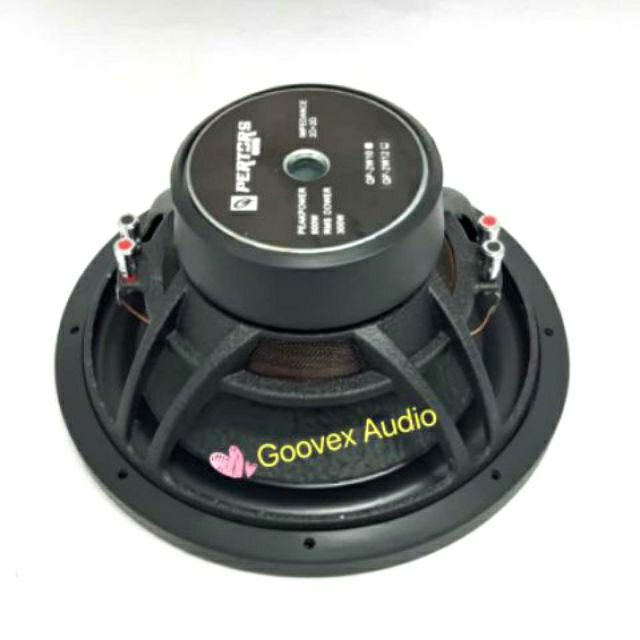 Double coil hot sale woofer