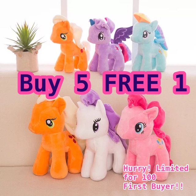 Pony teddy deals bear