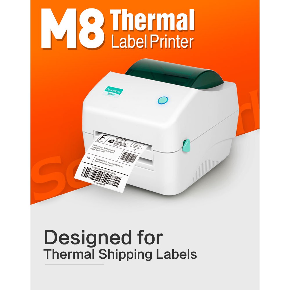 Thermal Printer (Bluetooth/ USB) A6 Waybill Label, Sticker Label for Shopee