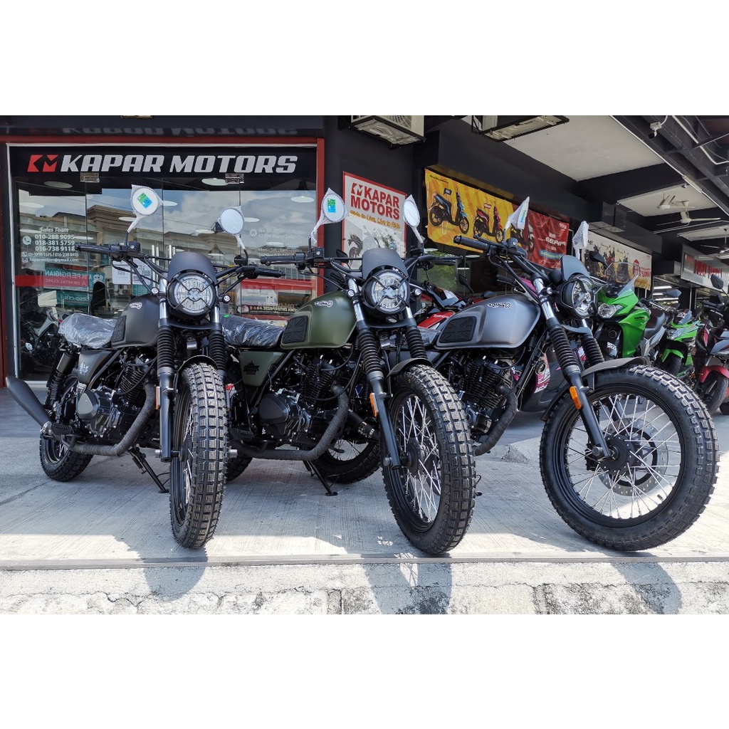 Bx best sale 150 scrambler