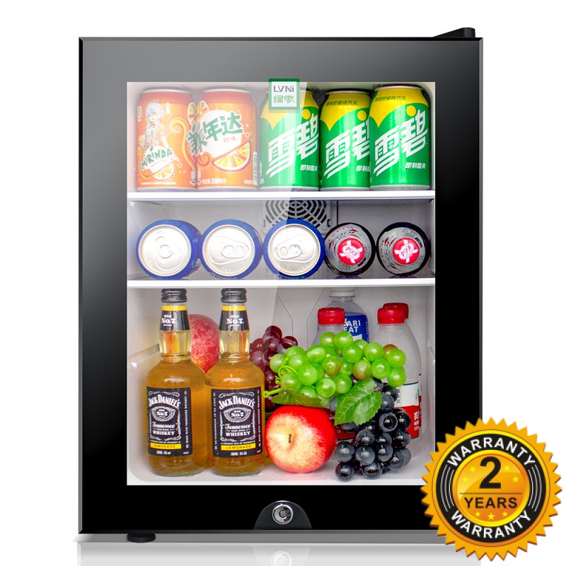 Cheap Mini Fridge Beauty Glass Door Fridge for Hotel Bar - China Fridge,  Bar Fridge