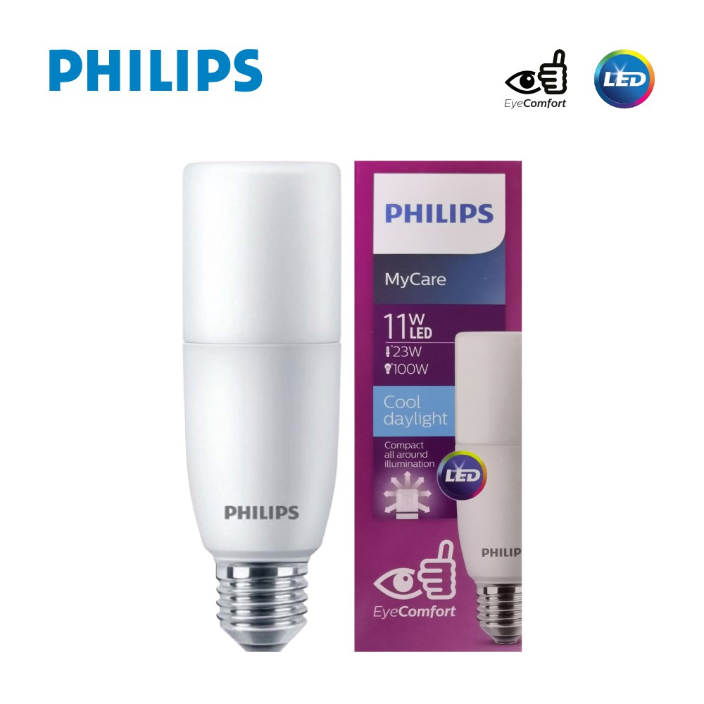 Philips MyCare LED E27/E14 DL Stick - Daylight, Cool White, Warm White