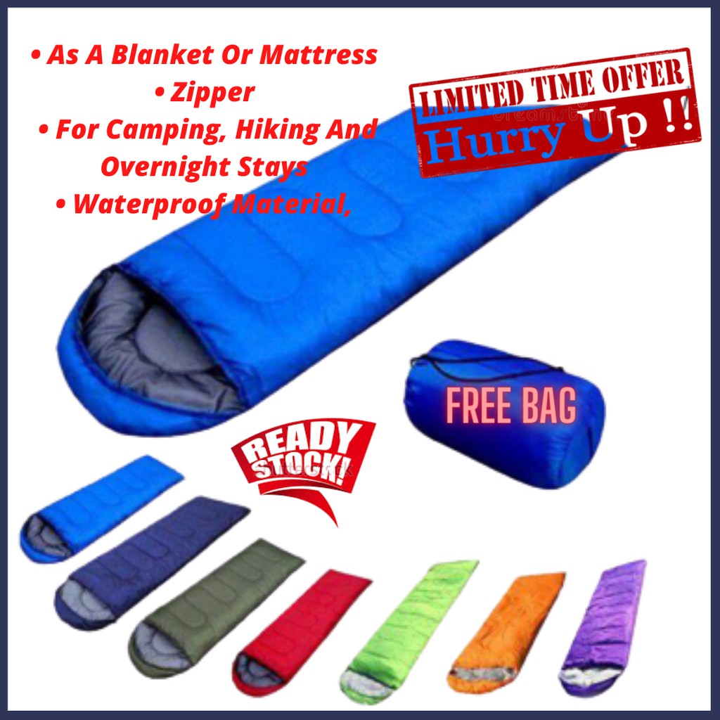 Sleeping bag clearance shopee