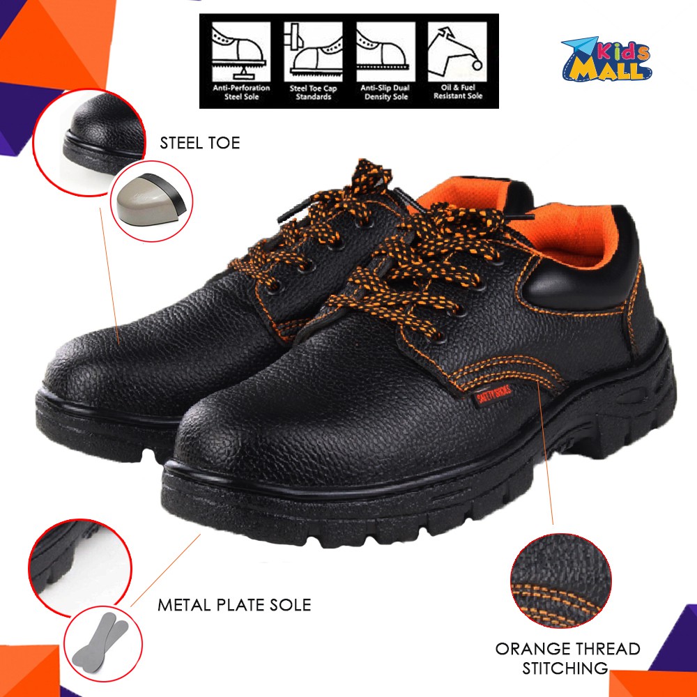 Low cut steel toe 2024 shoes