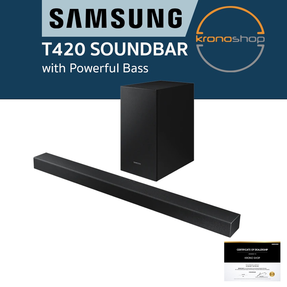 Samsung 2.1 channel store 150w soundbar system