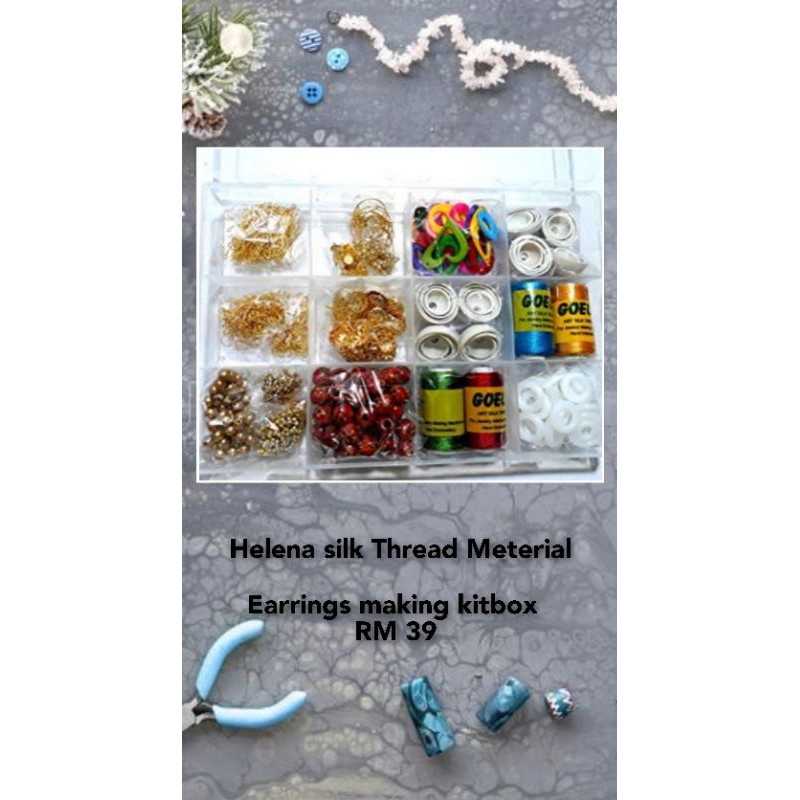 Silk thread making on sale kit