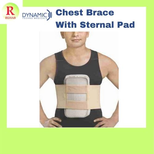 Chest Brace with Sternal Pad by DYNA // Sport & Health