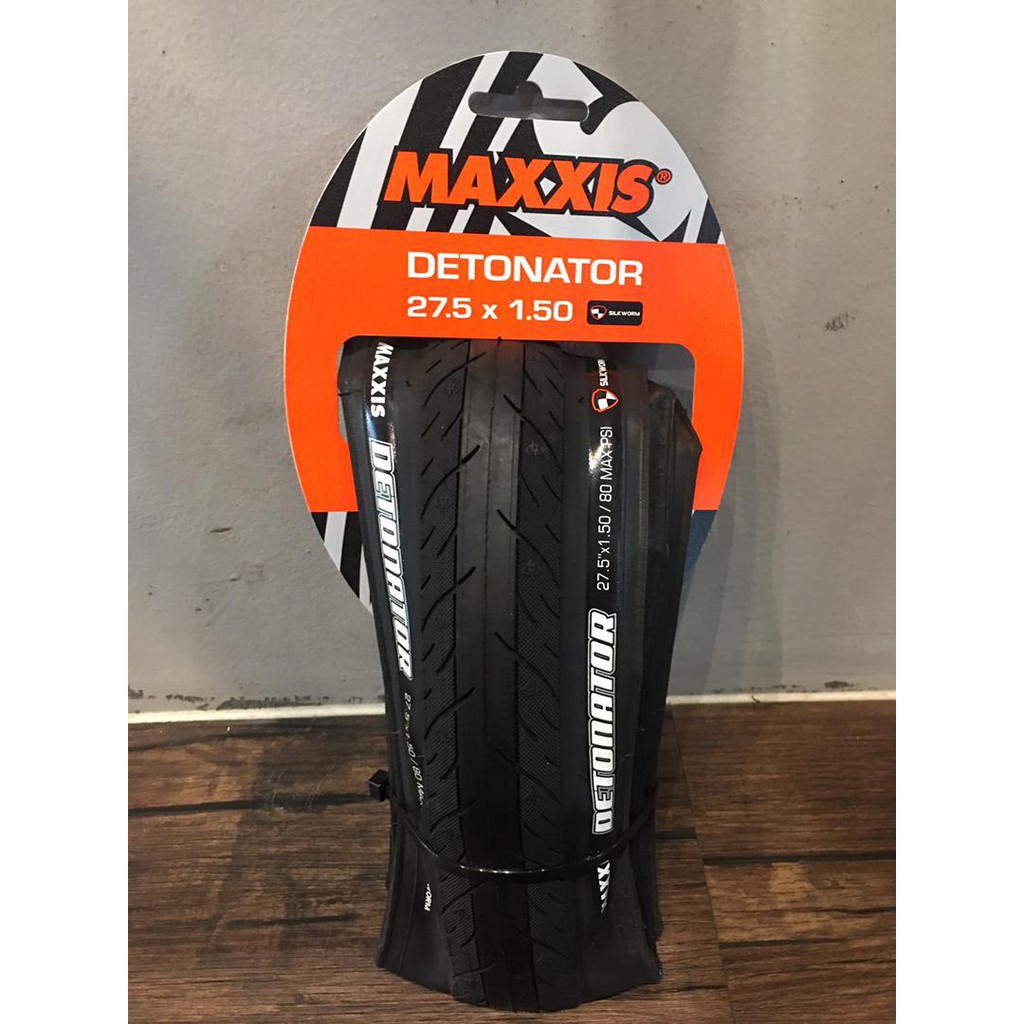 Maxxis DETONATOR 27.5 x 1.50 Hybrid Mountain Gravel Bike Tire Tyre 60TPI Training Tire Shopee Malaysia