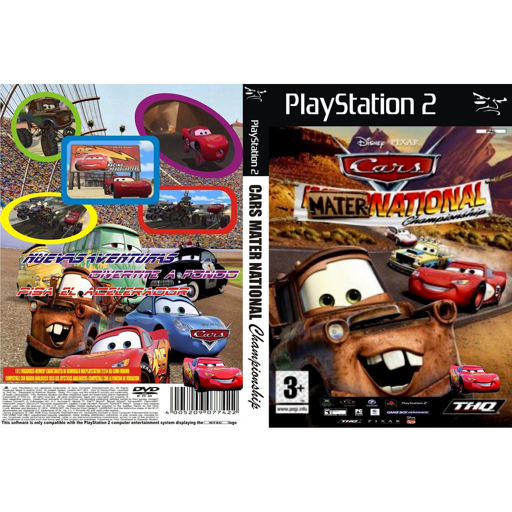 Jogo Cars maternational champioship Playstation 2