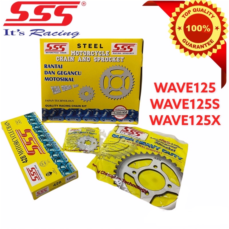 Sprocket honda deals wave 125