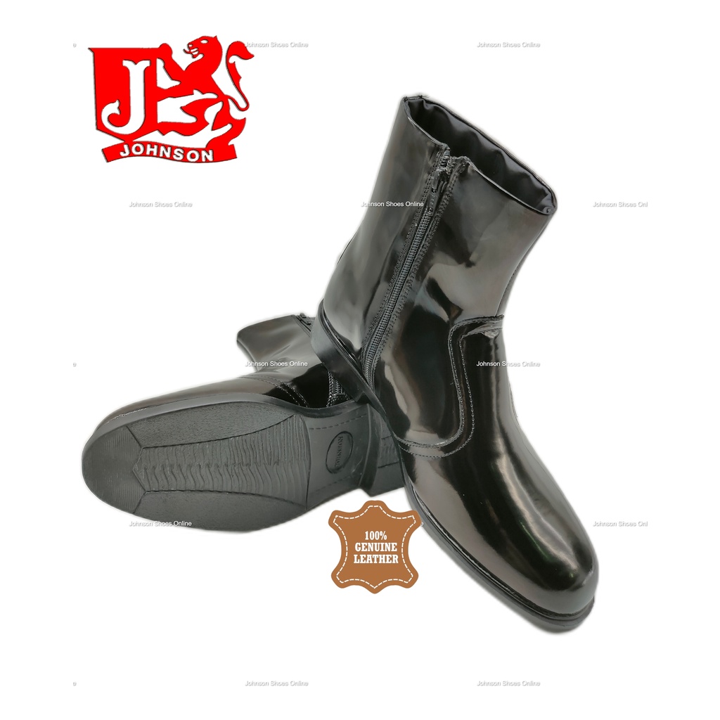 113168 Johnson Shoes High Cut Boots Shopee Malaysia