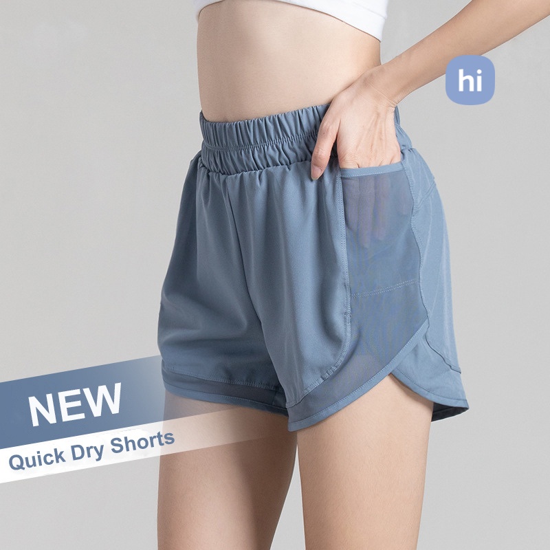 Gym shorts store with inner lining