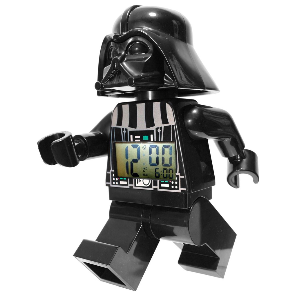 LEGO CLIC TIME Star Wars Minifigure Alarm Clock - Darth Vader