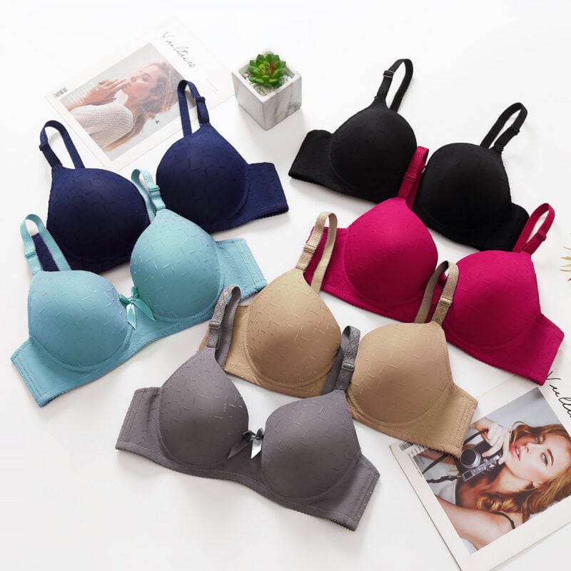 Plus Size Cup D/E Wired Padding Bra Size 38-44