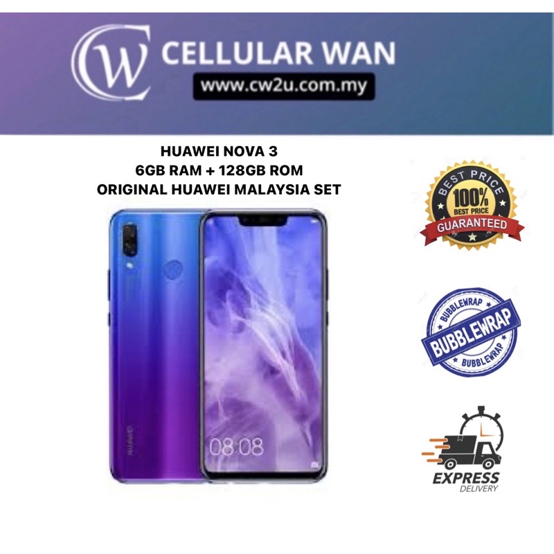 スマートフォン本体HUAWEI nova 3 ブラック - スマートフォン本体