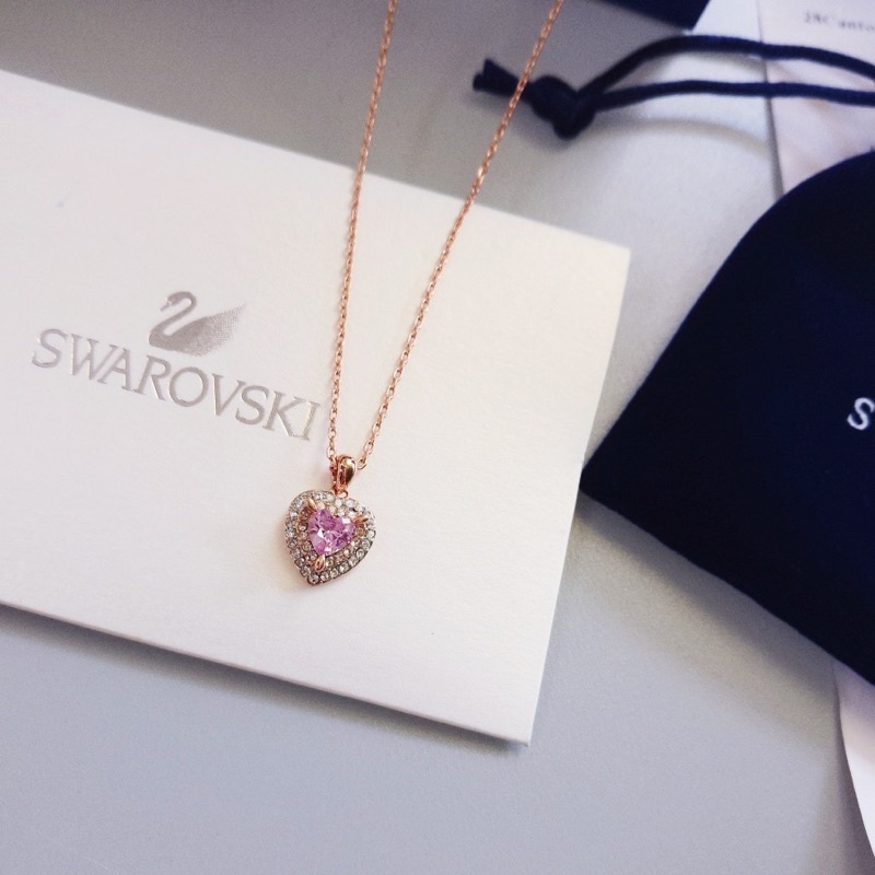 Swarovski hot sale love necklace