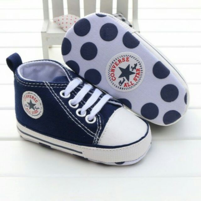 kasut baby prewalker converse raya restock baby shoes kids high