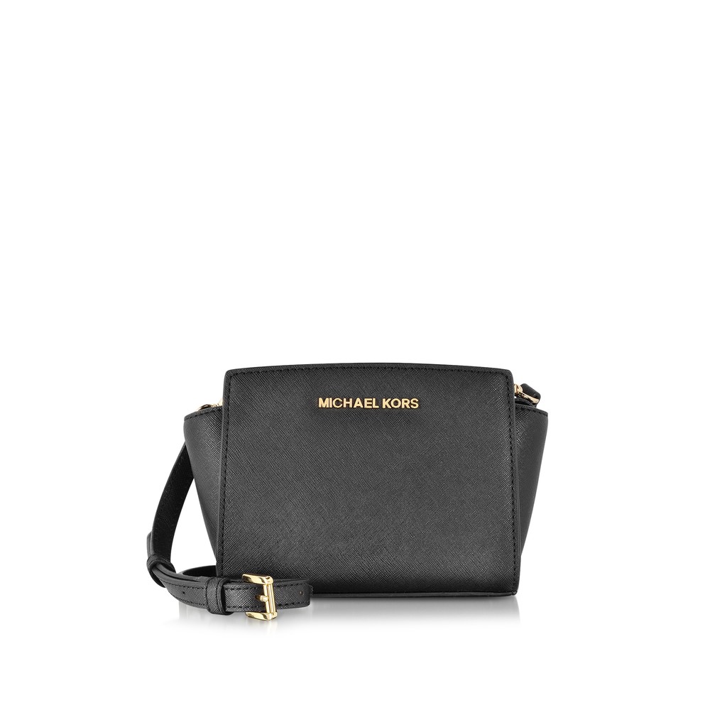 Michael Kors Selma Medium Messenger Bag, Black