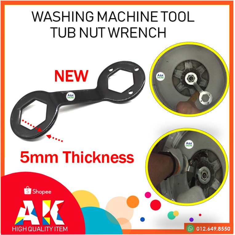 Washing machine store nut wrench