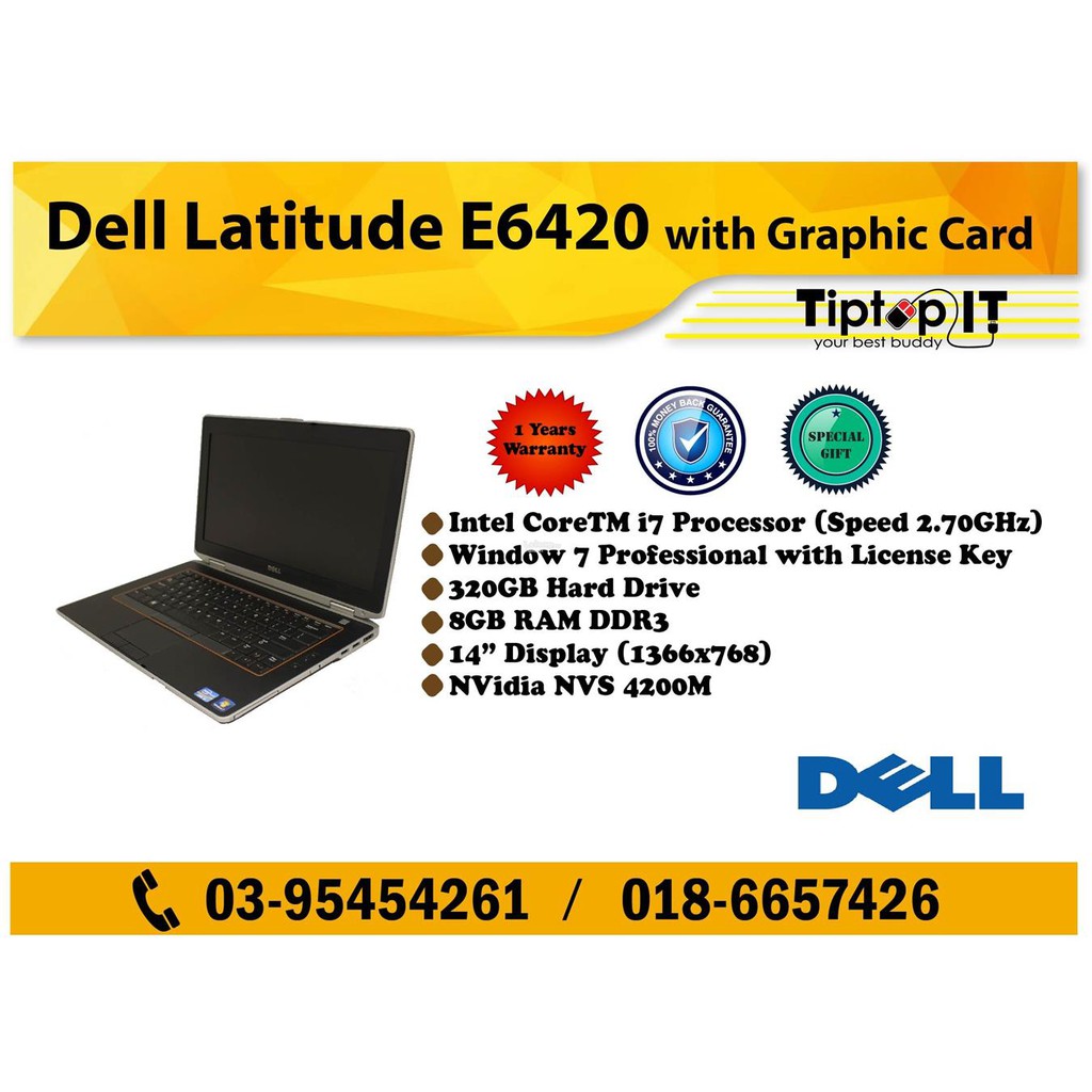 Dell latitude e6420 nvidia best sale nvs 4200m