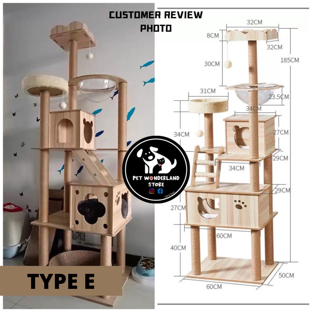 Cat condo clearance shopee