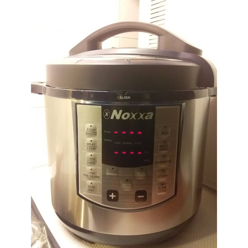 Noxxa pressure cooker online bake cake