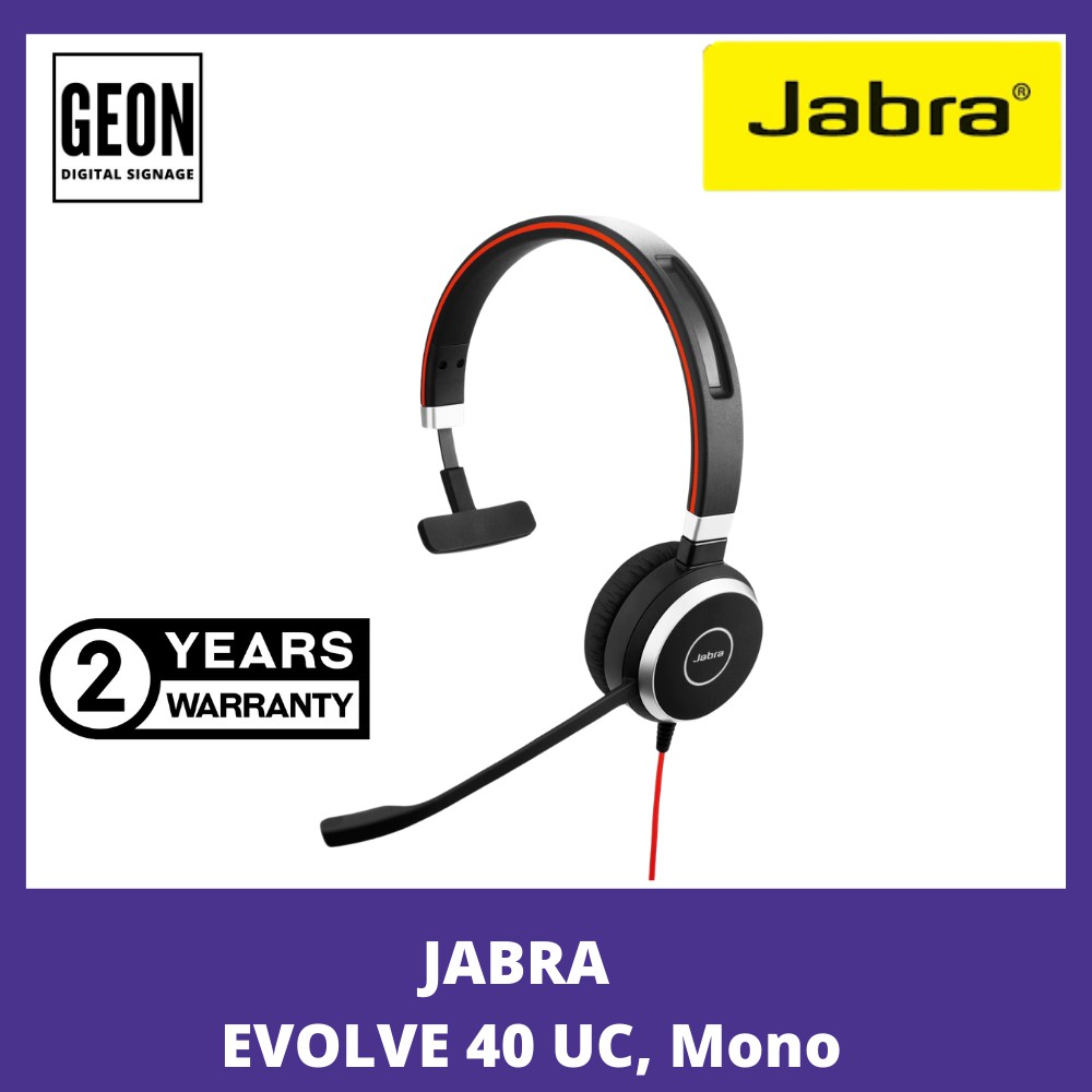 Jabra evolve 40 mono usb online headset