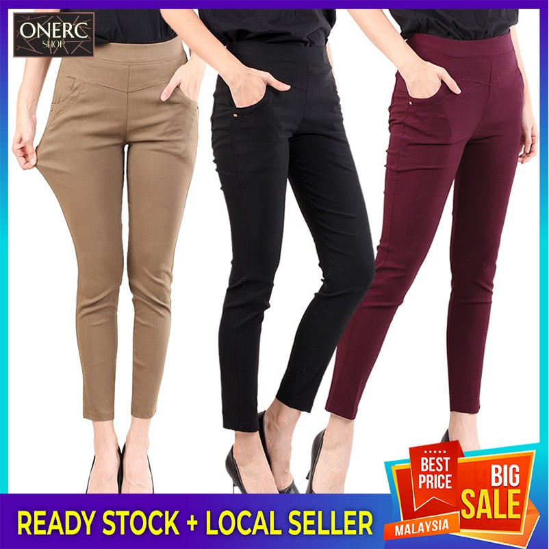 Stretchable pants cheap for women