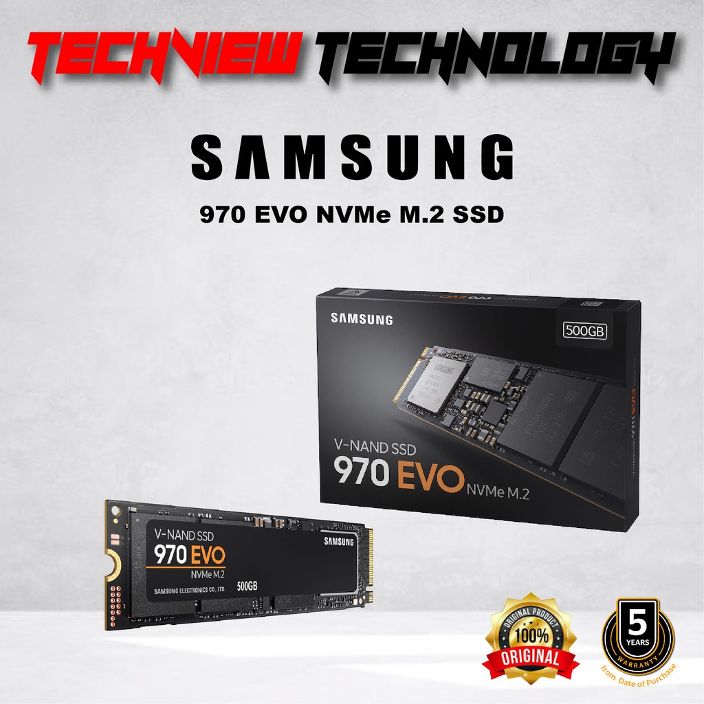 Samsung 970 hot sale evo nvme