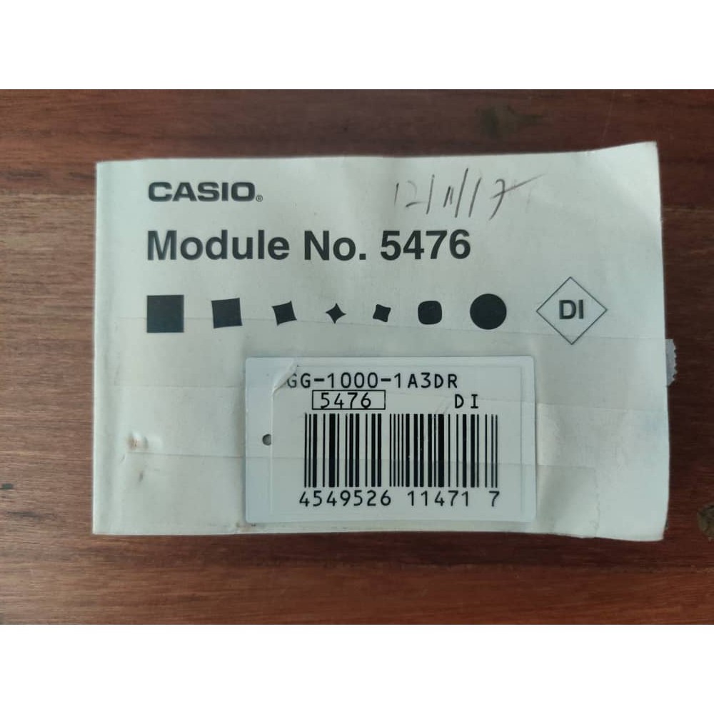 Casio 5476 hot sale