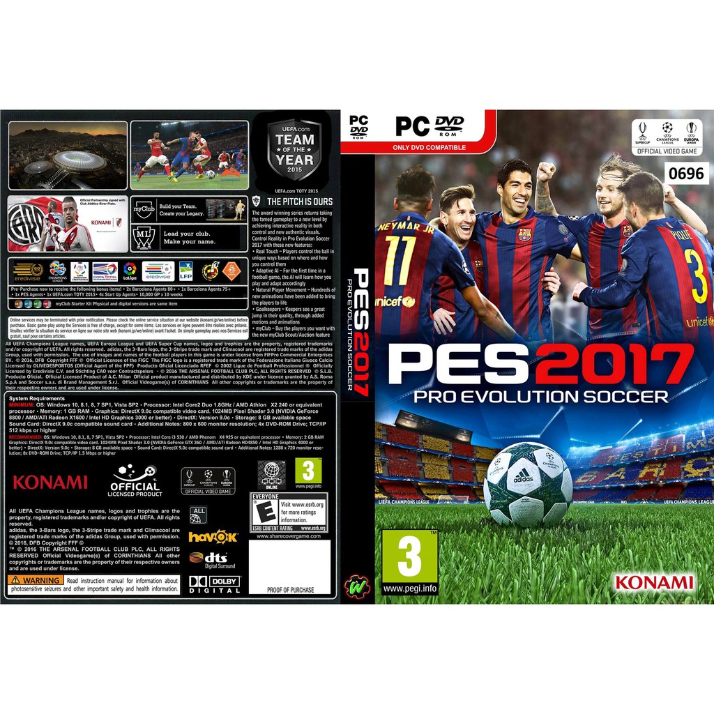 PC) Pro Evolution Soccer 2017 / PES 2017