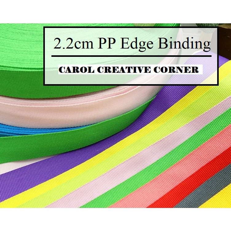22mm PP/ Polypropylene Binding Tape Webbing for Shoes and Bags