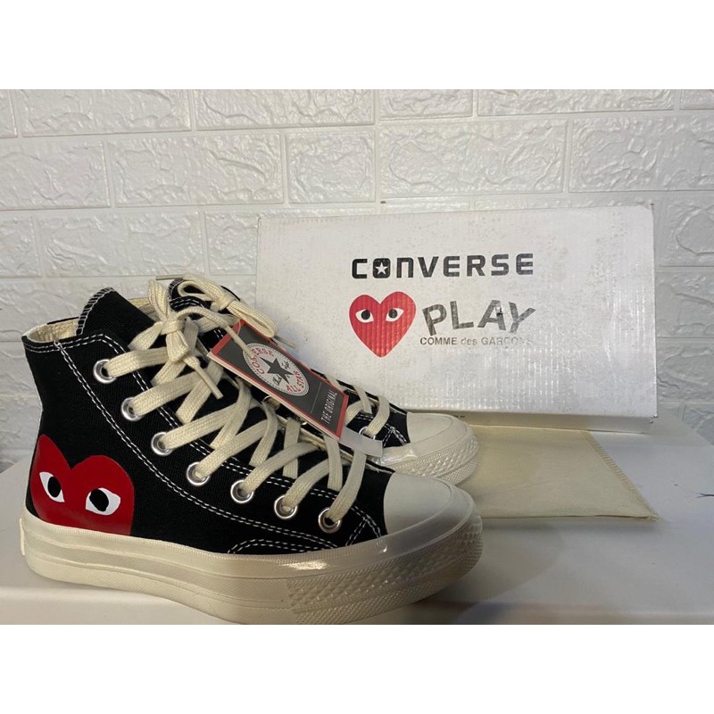 Converse cdg best sale high original