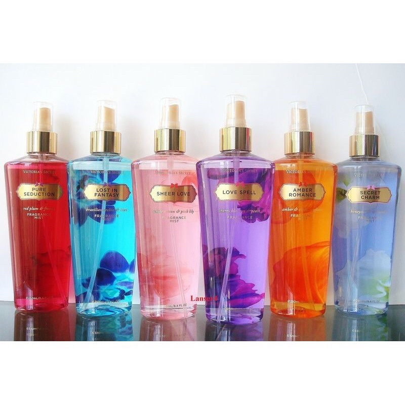 Victoria s Secret Fragrance V Shape Original Body Mist Collection Clearance Stock Shopee Malaysia