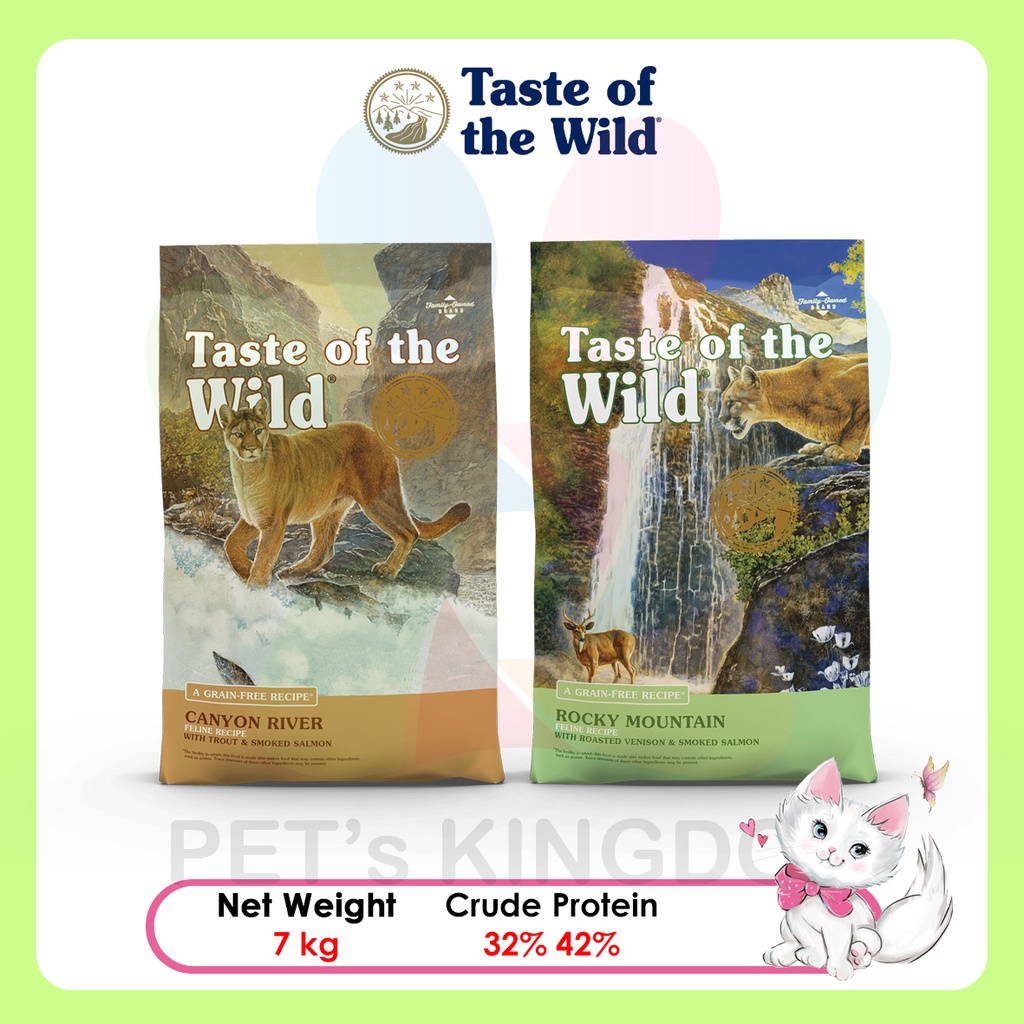 Taste of the wild rocky mountain feline 7 hot sale kg