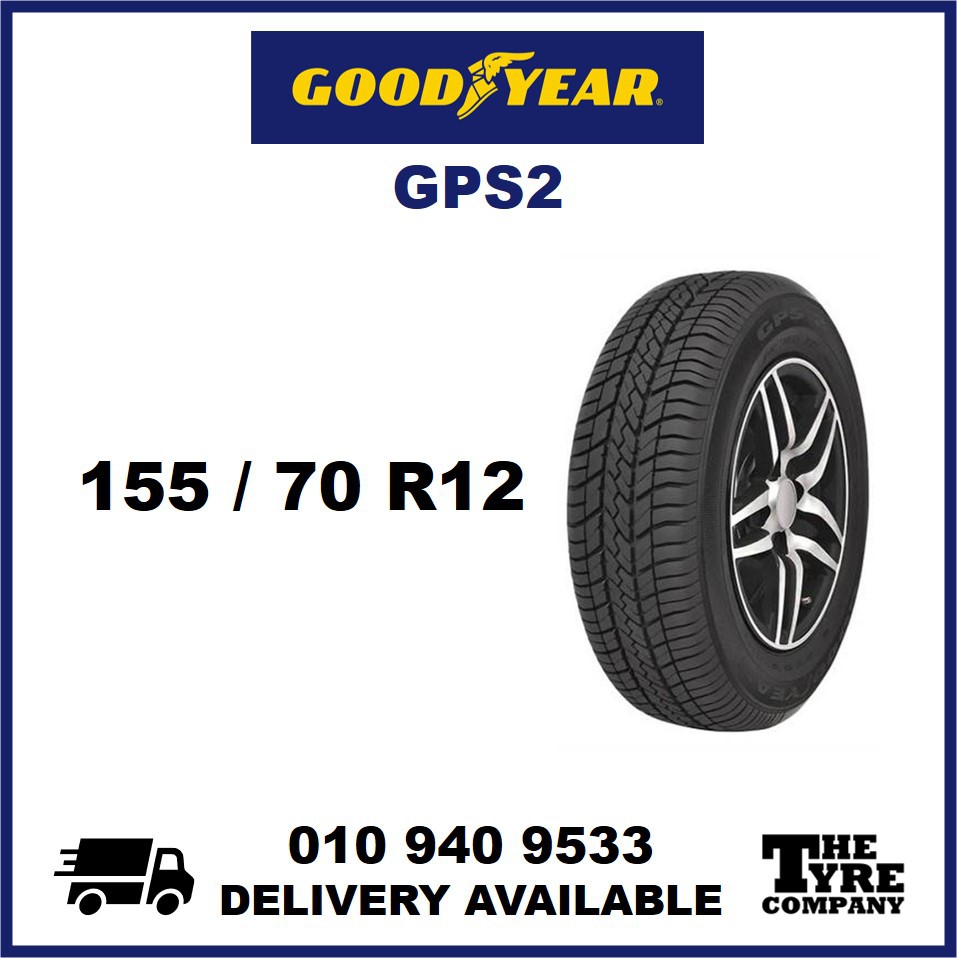 GOODYEAR GPS2 155 70 12 155 70R12 TYRE TIRE TAYAR 12 INCH INCI