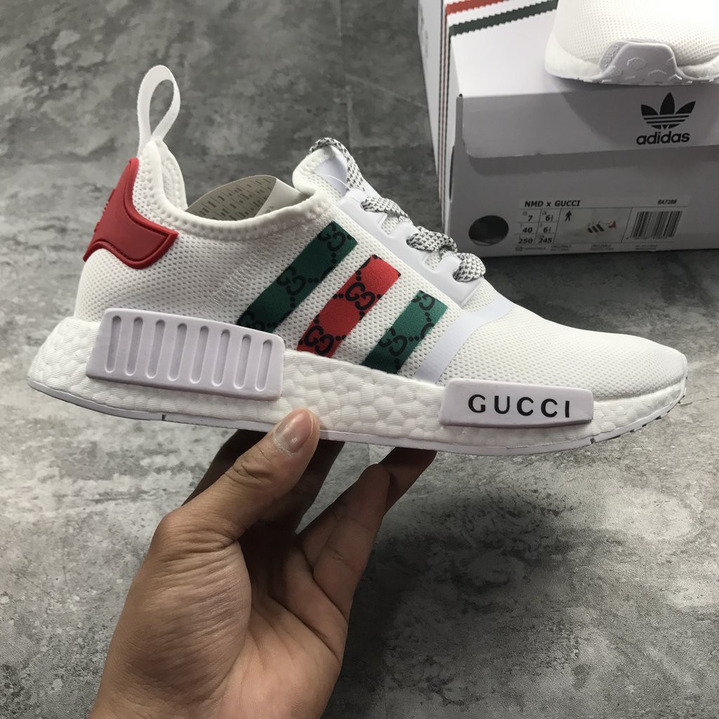 Gucci shop nmds white