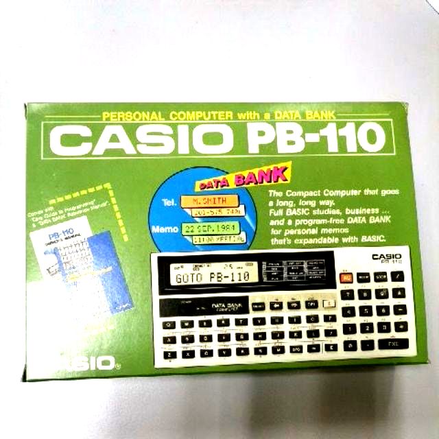 Casio pb110 hotsell